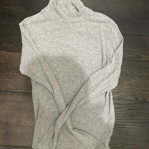 Brandy Melville Light Gray Turtleneck Sweater